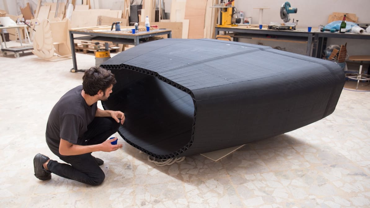Featured image of World’s First 3D Printed Sailboat Hull Ready for Mini Transat Ocean Race 2019