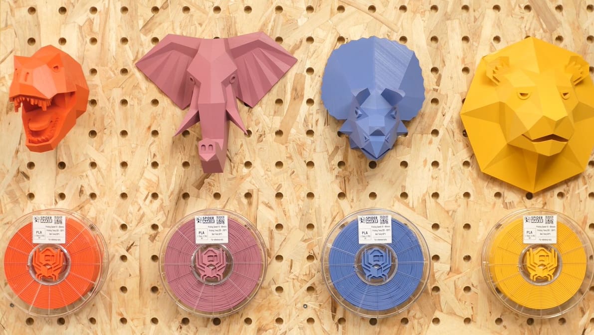 Featured image of Discover SpiderMaker’s Matte PLA: Flexible and Easy to Sand and Sculpt