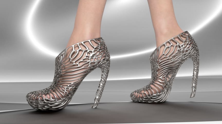 Featured image of Would You Buy A Pair of Metal 3D Printed Shoes By Ica & Kostika?