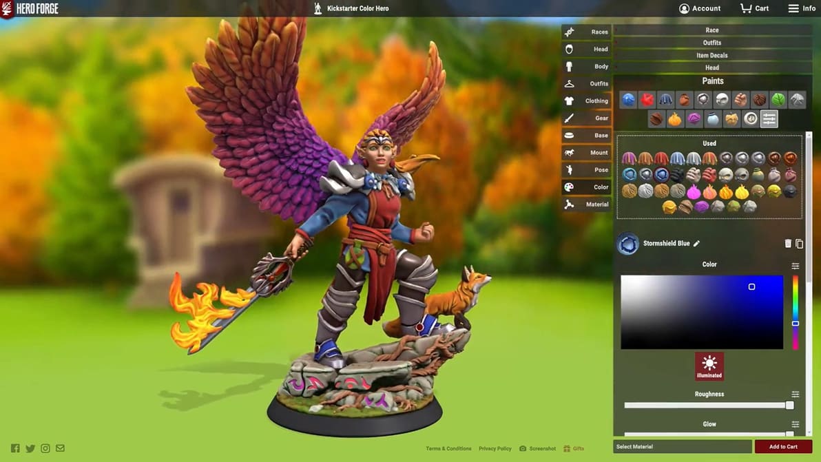 Featured image of Hero Forge Raises $1.7 Million to 3D Print Full-Color Custom Miniatures