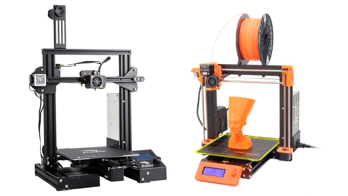 Featured image of Creality Ender 3 (Pro) vs Prusa i3 MK3S