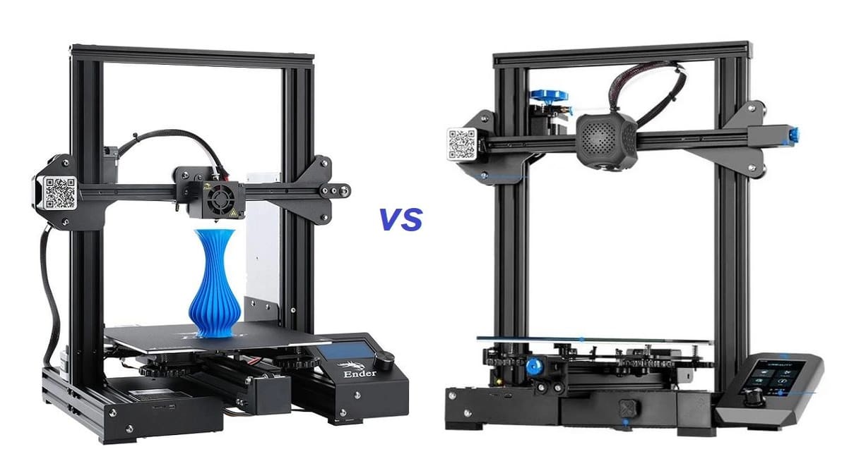 Imagem de destaque Creality Ender 3 V2 vs Ender 3 (Pro): as diferenças