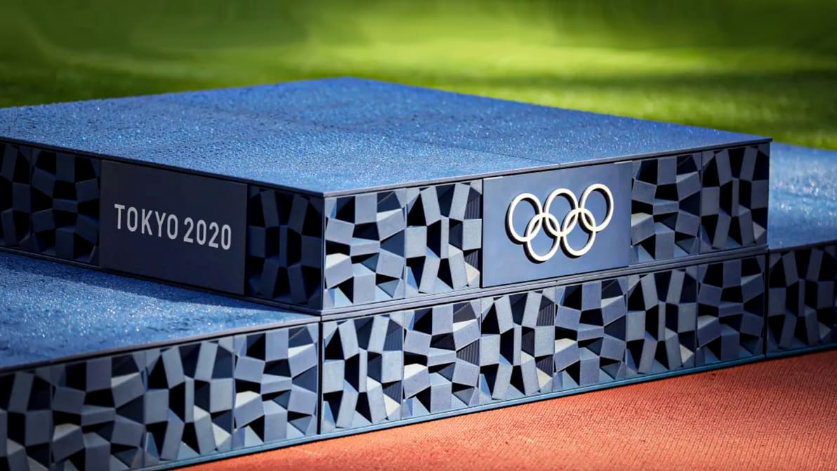 Featured image of Olympians Honored Atop 3D Printed Recycled Plastic
