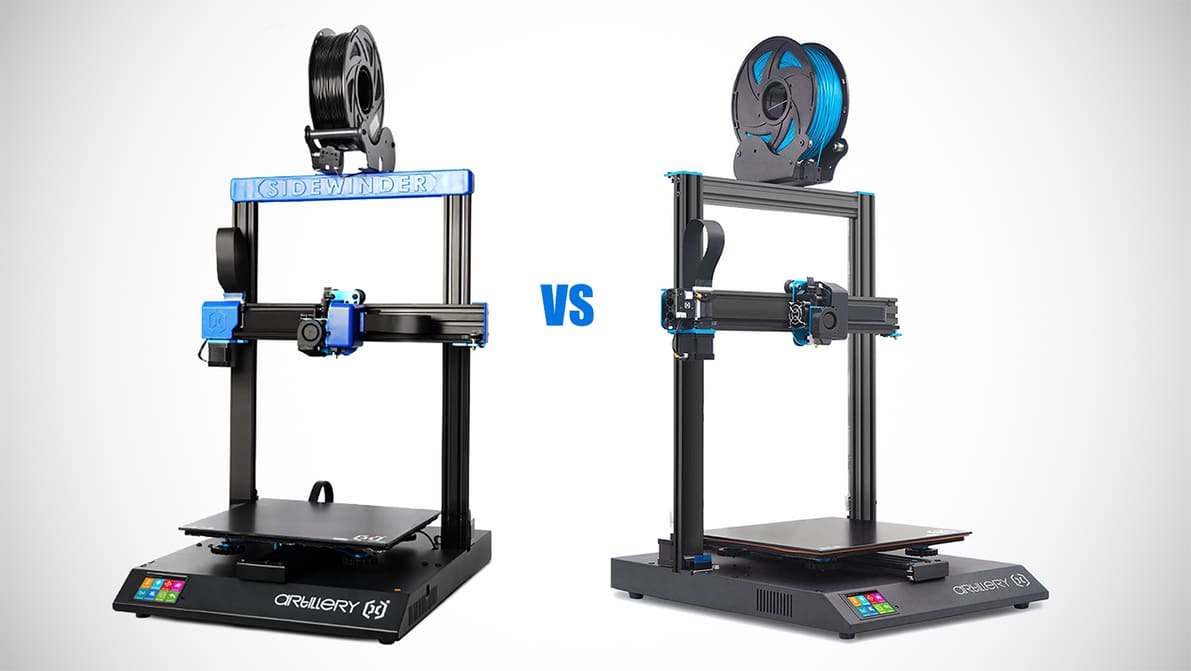 Featured image of Artillery Sidewinder X1 vs X2: The Differences