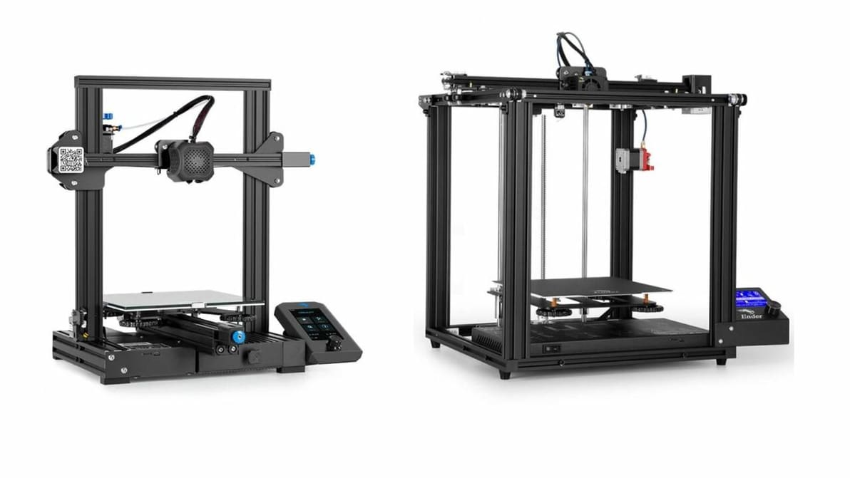 Featured image of Ender 3 V2 vs Ender 5 Pro: The Differences
