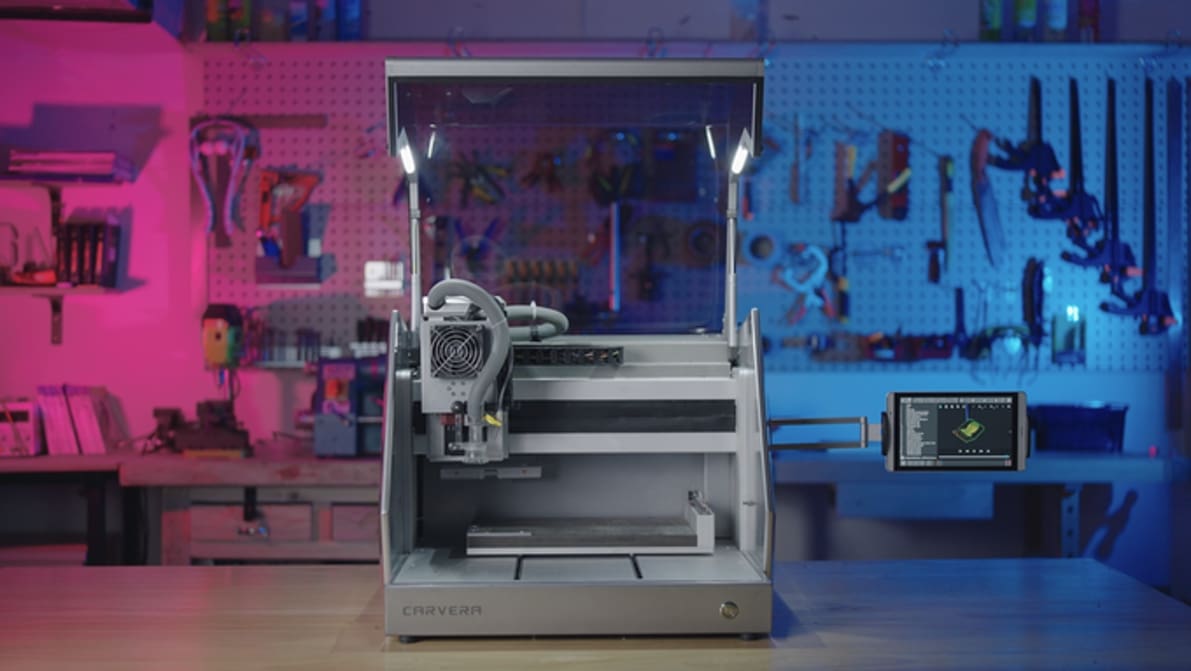 Featured image of Carvera Kickstarter Looks Cool, Could Make CNC Better