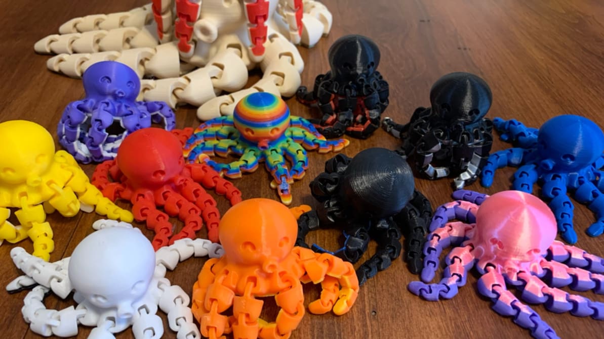 Featured image of The 35 Best Print-in-Place 3D Models to 3D Print