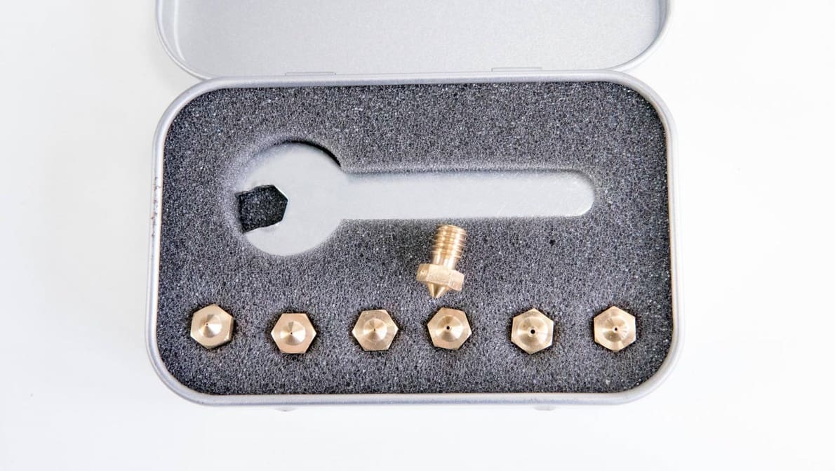 Featured image of Best 3D Printer Nozzle: Types, Sizes & Materials