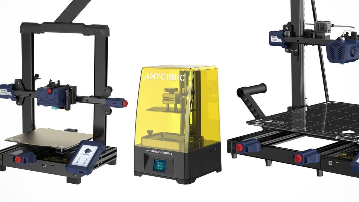 Featured image of Anycubic Drops Five (Five!) New 3D Printers