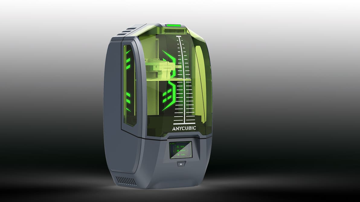 Featured image of Anycubic Shows Strange Concept Printer at TCT Asia – Is It an Exciting Future for Desktop Resin Printing?