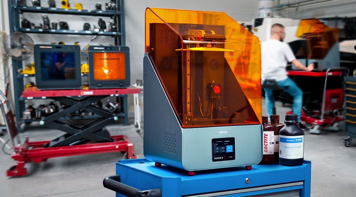 Featured image of Zortrax Targets the Shop Floor With New Desktop Resin 3D Printer