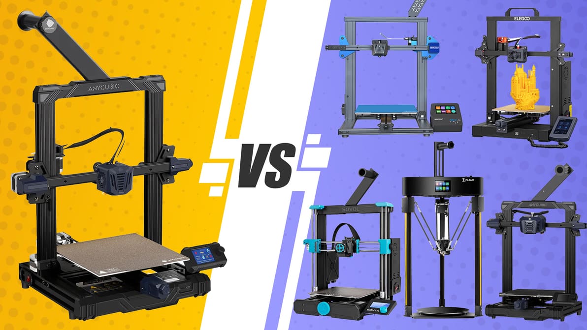 Featured image of Five Best Alternatives to the Anycubic Kobra Go
