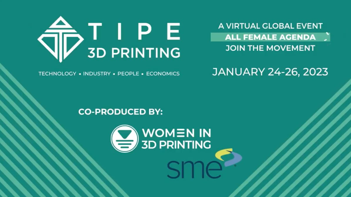 Featured image of 2023 TIPE Conference on Additive Manufacturing Features More Than 150 Speakers, and It’s Free