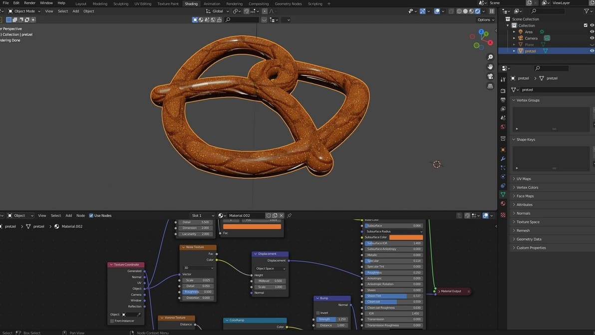 Featured image of Blender: Procedural Texturing – Simply Explained