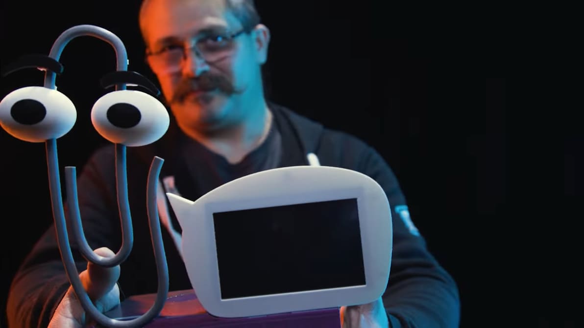 Featured image of Clippy’s Back – 3D Printed and Powered by ChatGPT
