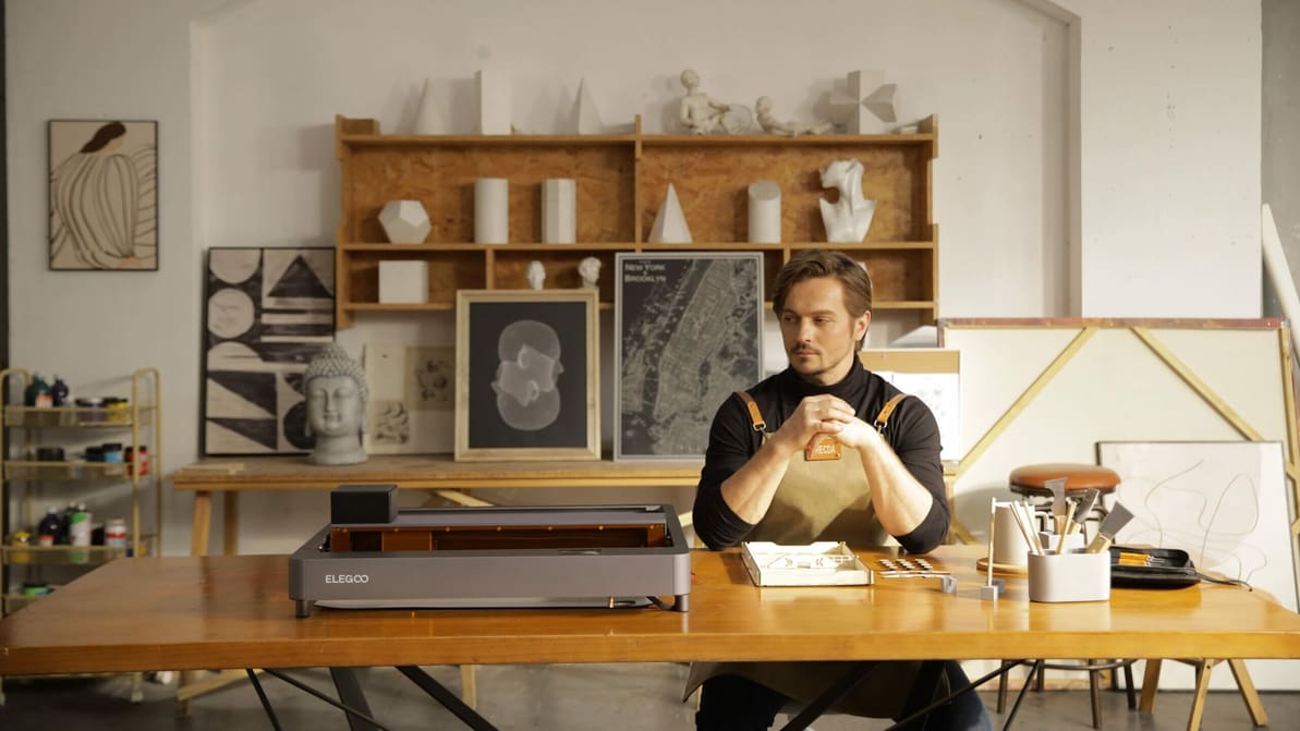 Featured image of Elegoo PHECDA Laser Engraver: Power and Precision at a Low Price (Ad)