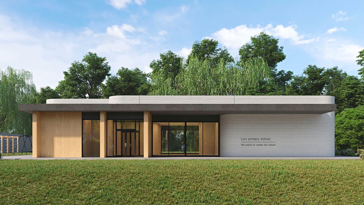 Featured image of 3D Printed School in Ukraine, the First of Many