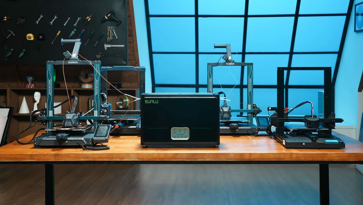 Featured image of SUNLU’s S4 Filament Dryer: The Next Leap in Multi-Spool Drying (Ad)
