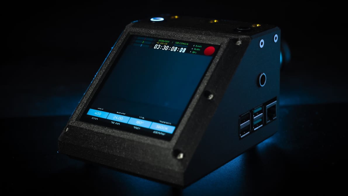 Featured image of CinePI is an Open-Source Cinema Camera Built with Raspberry Pi