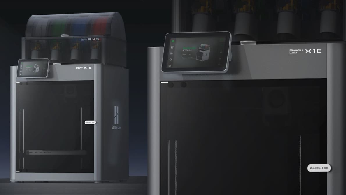 Featured image of Bambu Lab’s New X1E Prints More Carbon Fiber, Aimed at Pros