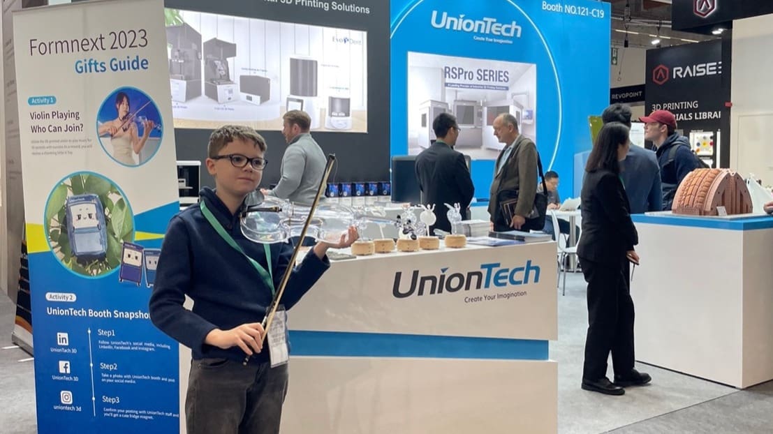 Featured image of UnionTech Showcases Innovative 3D Printing Solutions at Formnext 2023 (Ad)