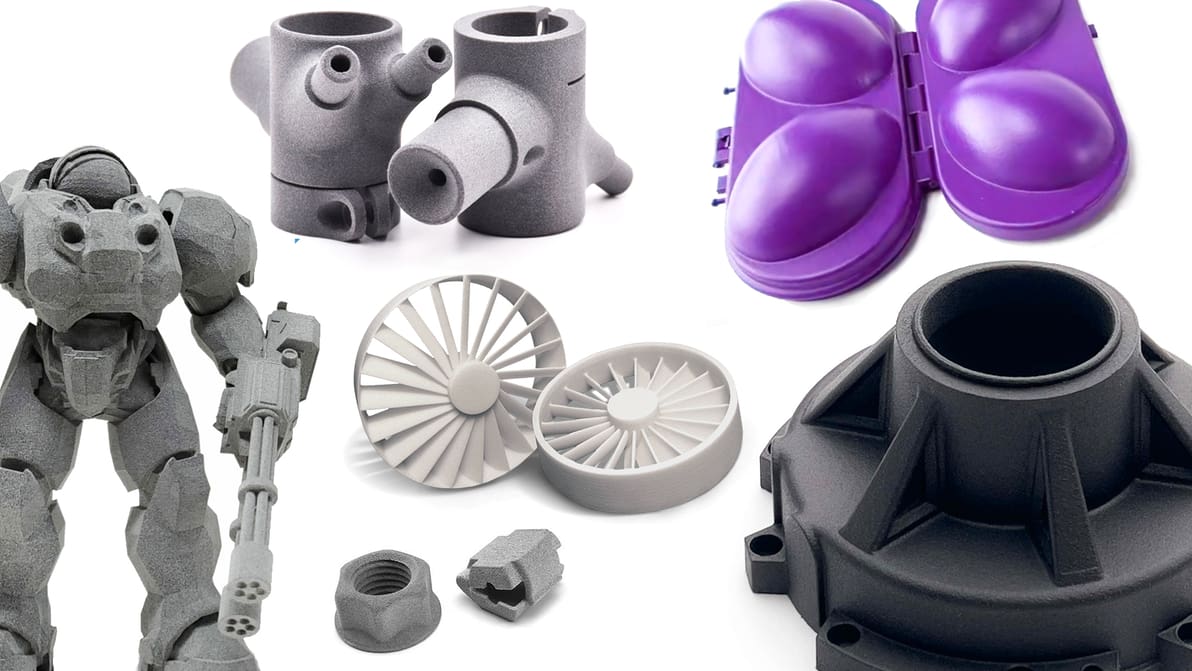 Featured image of Complete Guide to Nylon PA12 3D Printing (SLS & MJF)