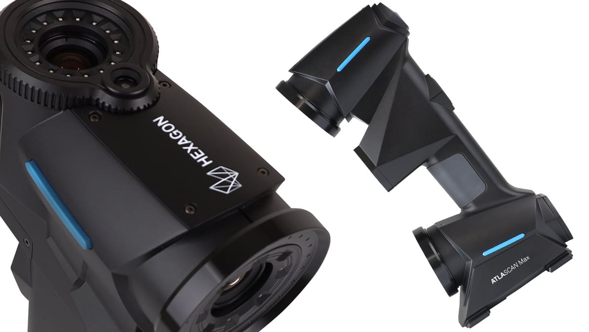 Featured image of Hexagon Debuts Feature-Packed, Handheld Industrial 3D Scanners