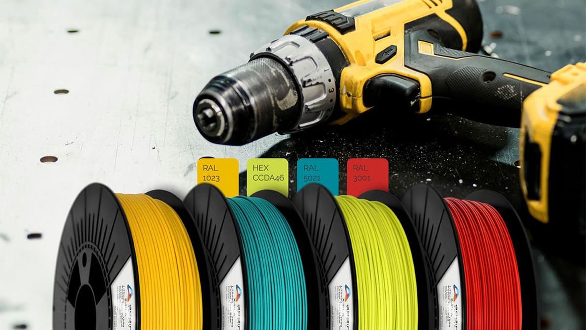 Featured image of Tool Time: New X-PLA Filament Colors Match Your Power Tools