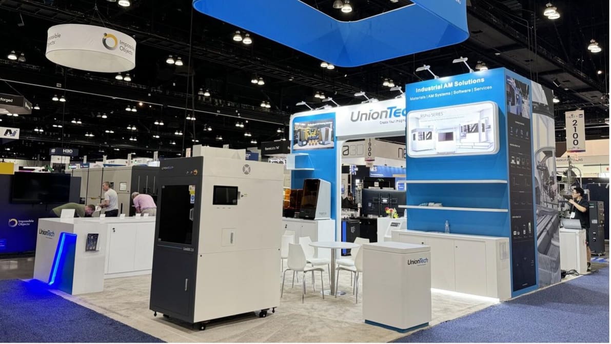 Featured image of UnionTech Introduces New Photopolymer 3D Printers and High-Temp Resin at Rapid+TCT 2024 (Ad)