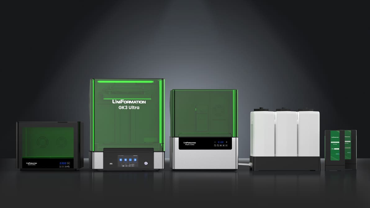 Featured image of GK3 Ultra by UniFormation – First 16K Budget Large Resin 3D Printer (Ad)