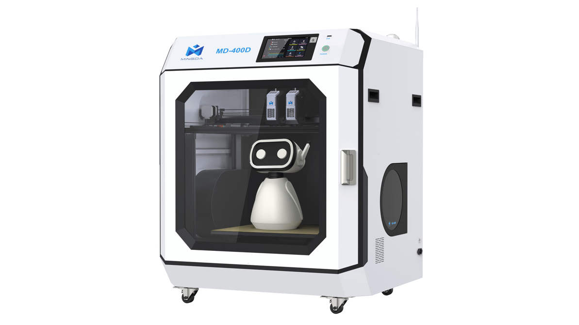 Featured image of With IDEX and High-Speed Printing, MD-400D 3D Printer Aims to Top the 3D Printing Market (Ad)