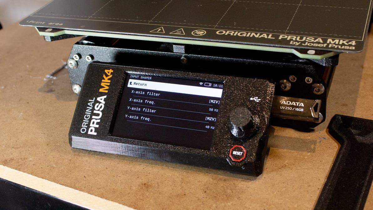Featured image of Prusa MK4: Input Shaping – All You Need to Know