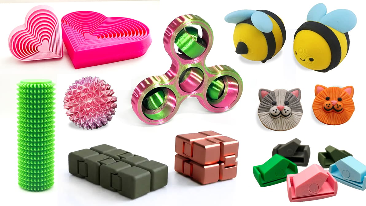 Featured image of Forget Standard Desk Toys: These 3D Printed Fidgets & Clickers Are Actually Worth Your Filament