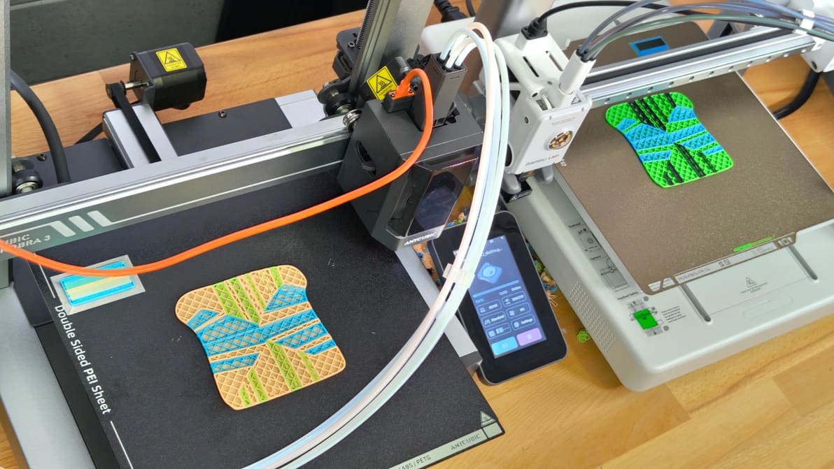Featured image of Anycubic Kobra 3 Combo vs. Bambu Lab A1 Combo: The Differences