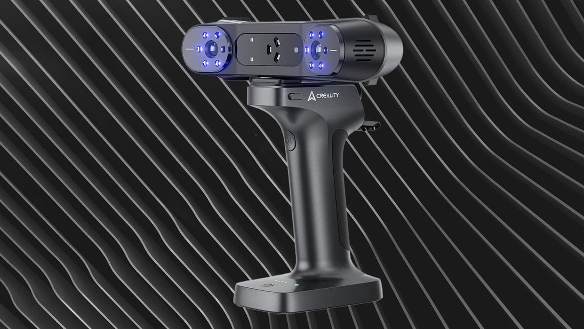 Imagem de destaque Creality lança o scanner 3D RaptorX