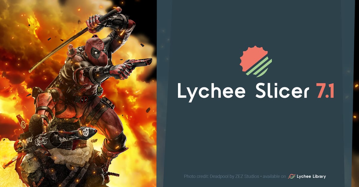 Featured image of Lychee Slicer 7.1 Adds Wi-Fi Capabilities, Improves Slicing for Bambu Lab Printers and More