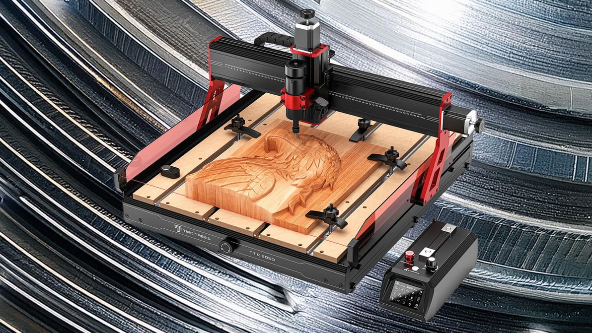 Featured image of TwoTrees Opens Pre-Orders for TTC-6050 CNC Router