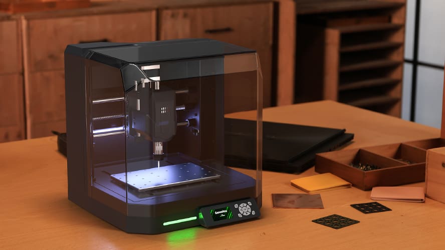 Featured image of Sainsmart Reveals Entry-Level, Enclosed Genmitsu Cubiko CNC Machine