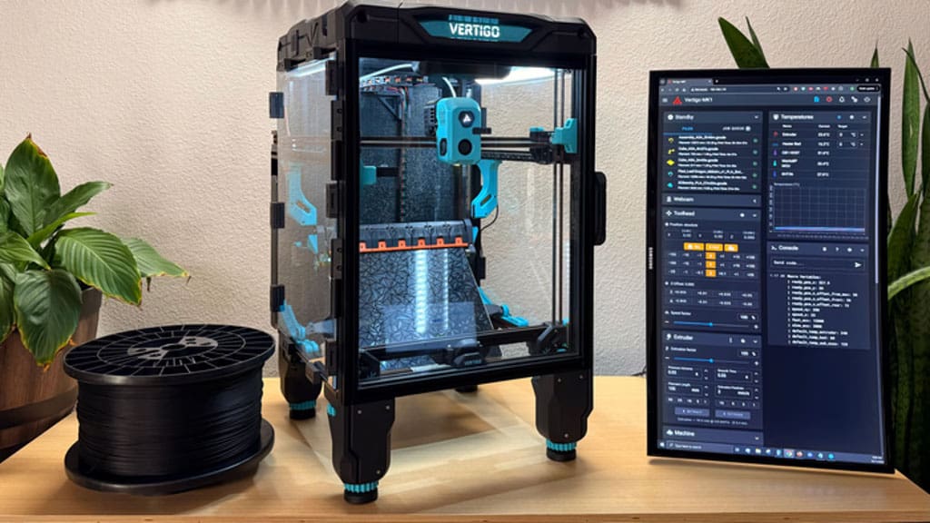 Featured image of The Vertigo MK1 Project, a Voron-Like Automated 3D Printer, Will Launch a Kickstarter This Friday