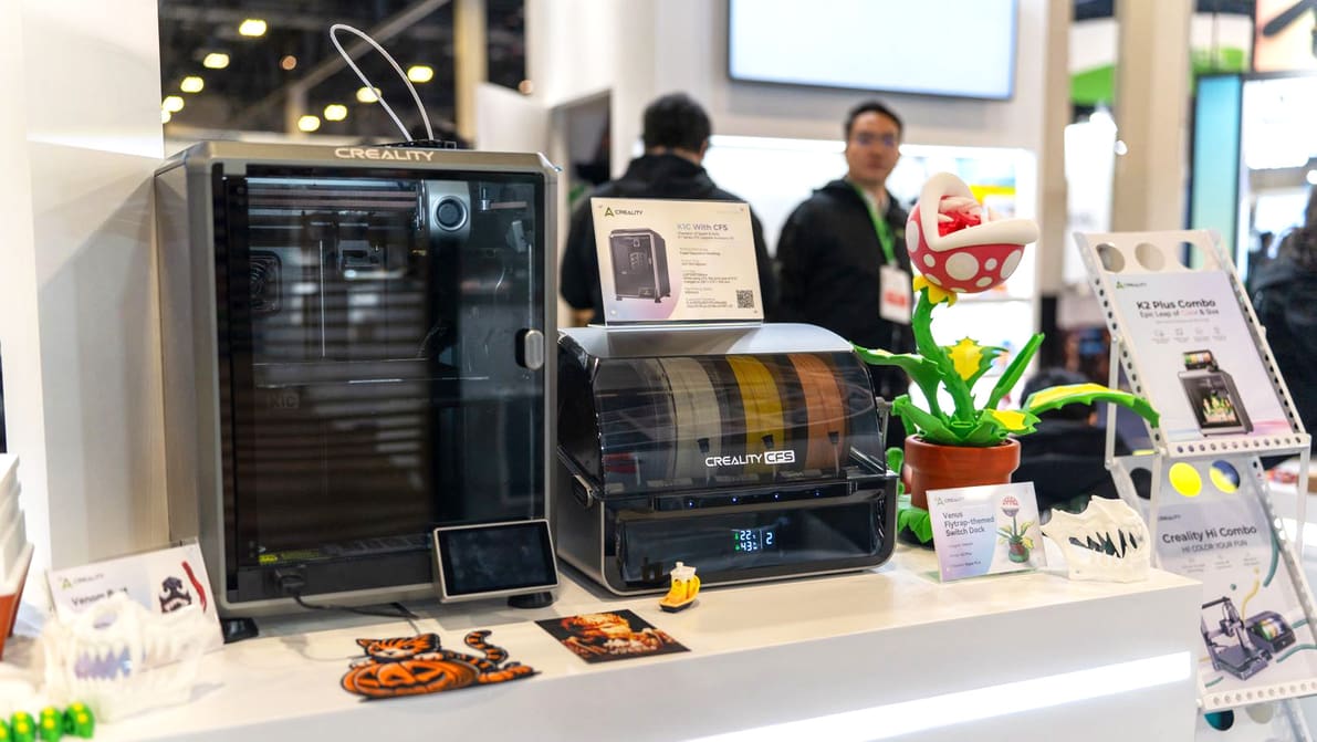 Featured image of Creality K1-Series to Get Multicolor Soon, Creality Debuts at CES 2025