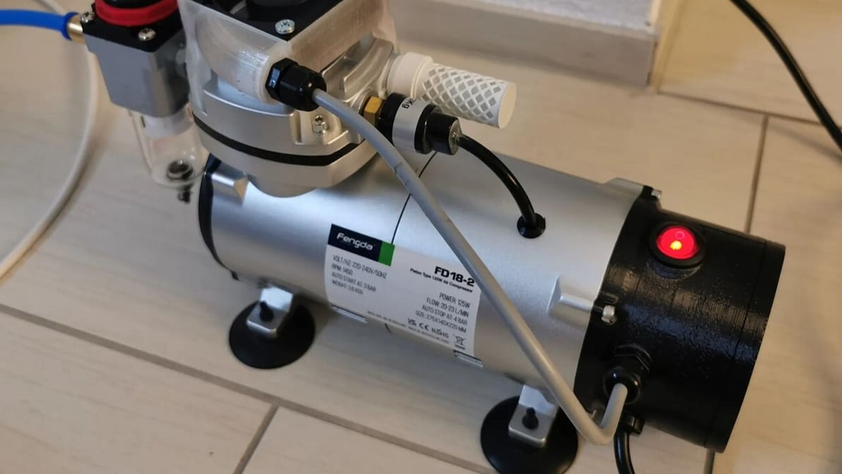 Featured image of 10 Useful 3D Printed Air Compressor Tools & Mods
