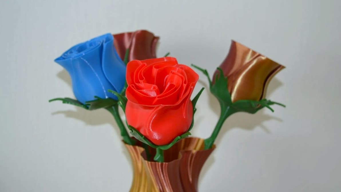 Featured image of 3D Printed Rose: Our Favorite Blooming Designs
