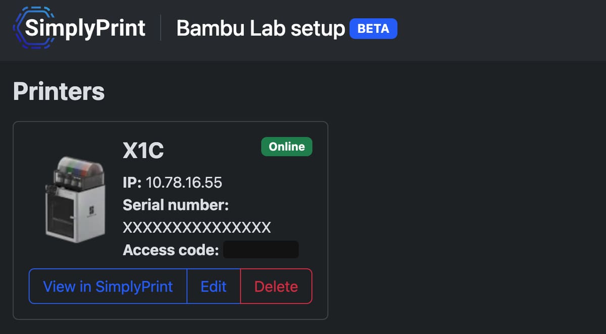 Featured image of SimplyPrint Releases Open Beta for Bambu Lab Integration