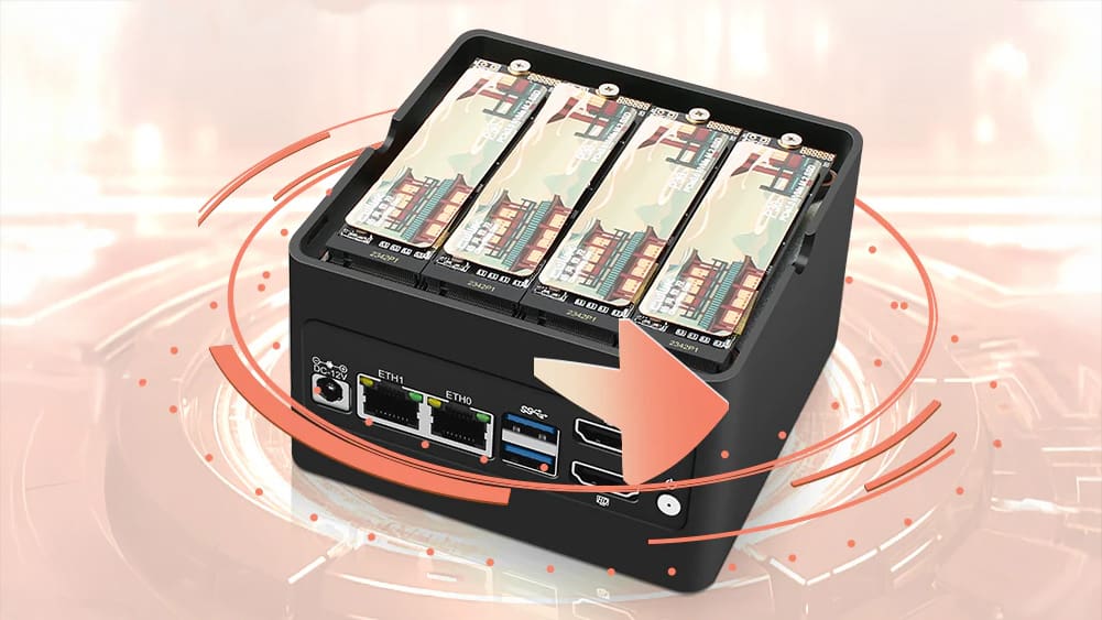 Featured image of The CWWK x86-P6 Pocket NAS Board Looks Ready for Action
