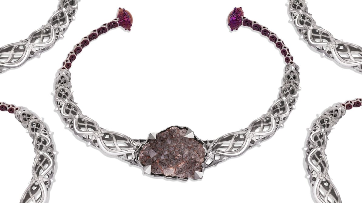 Featured image of How One Stunning Platinum Necklace Represents the Apex of 3D Printed Jewelry Today