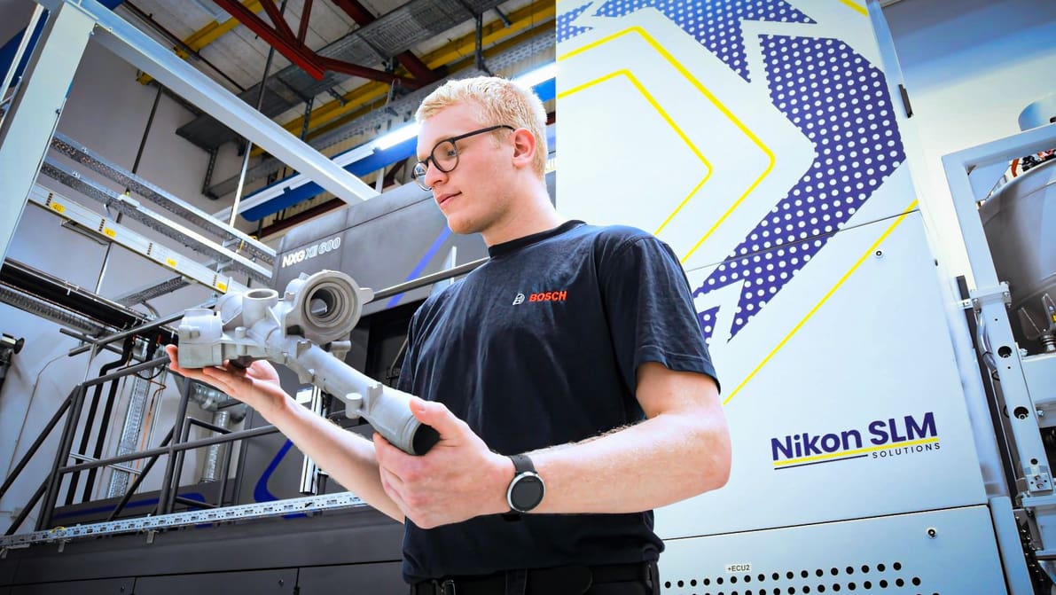 Featured image of Bosch’s $6M Metal 3D Printing Gamble
