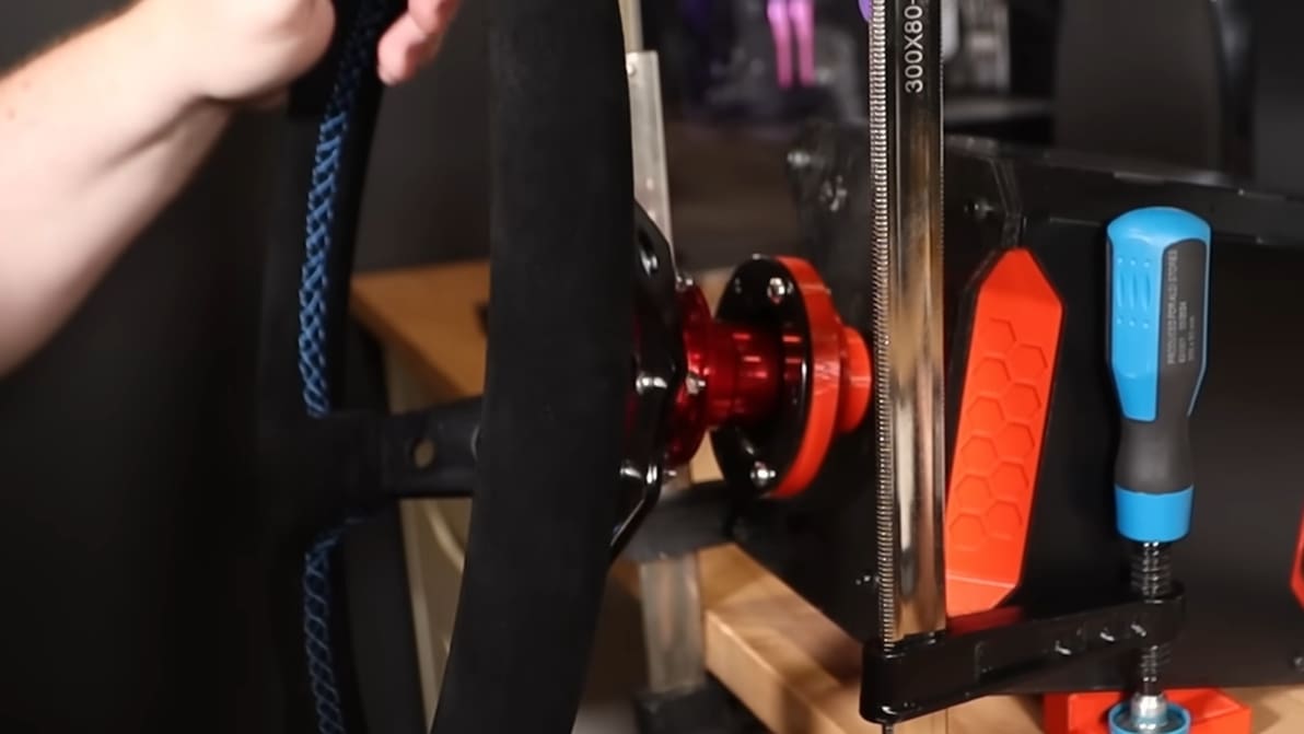 Featured image of CNCDan Converted an Old Hoverboard Into a Sim Racing Wheel