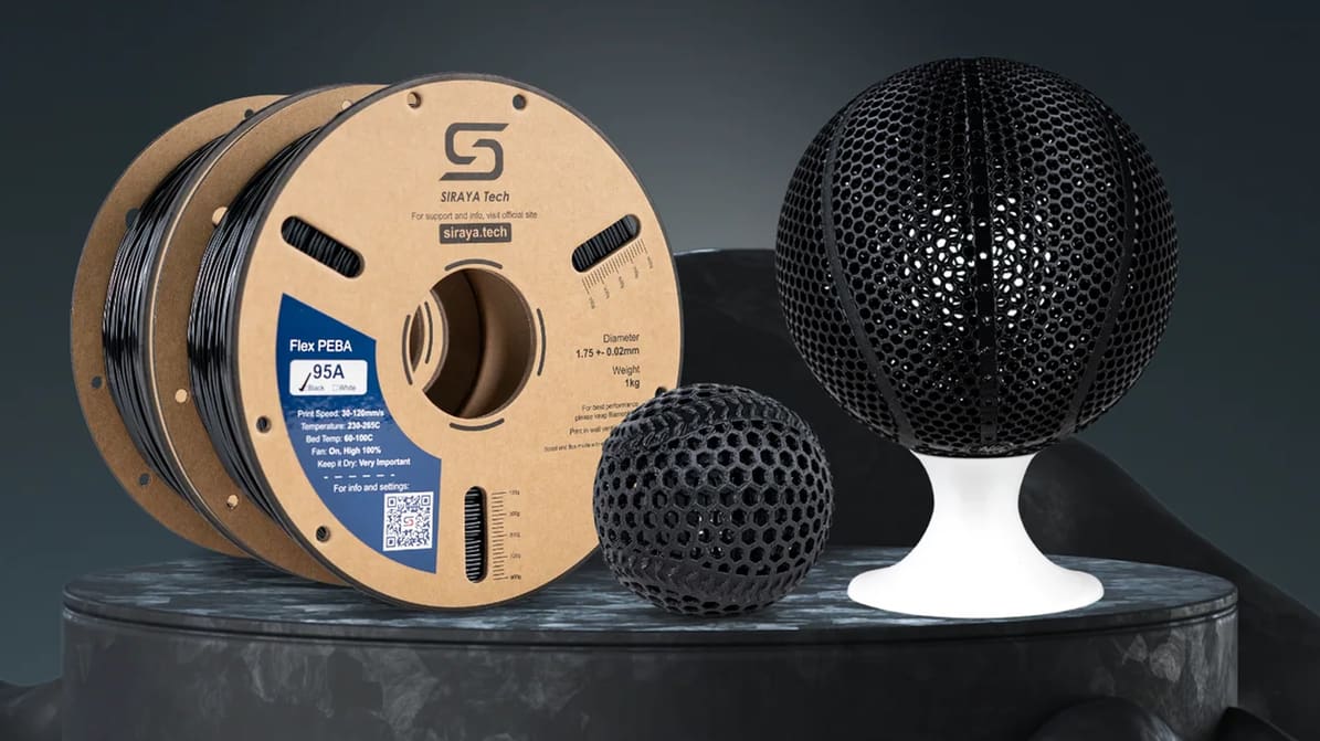Image de l'en-tête de Rapidement deux fois plus élastique que le TPU : Siraya Tech lance Rebound PEBA 95A sur le marché