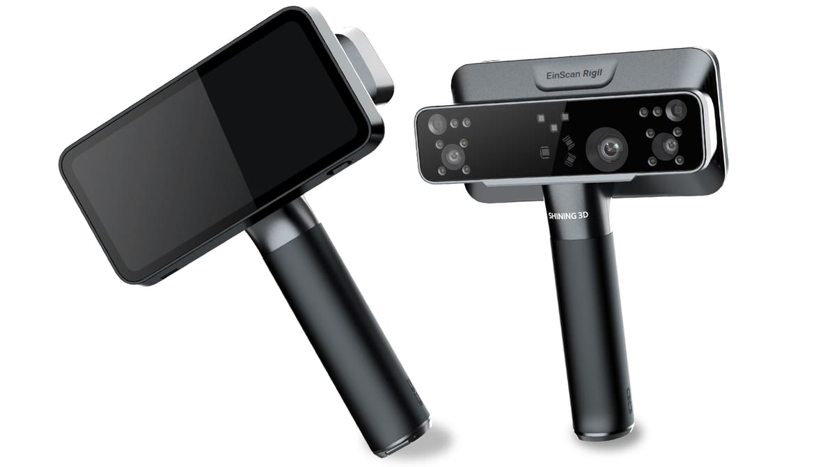 Featured image of Shining 3D’s Handheld Rigil 3D Scanner Blends Laser & Infrared for About $5K