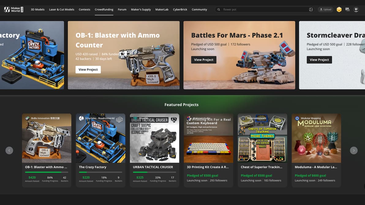 Featured image of Bambu Lab startet Crowdfunding-Plattform: So wird ihre 3D-Druck-Idee Realität!